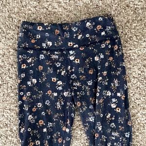 Knitworks girls size small flower print pants